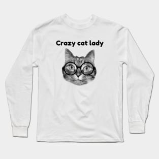 Crazy cat lady Long Sleeve T-Shirt